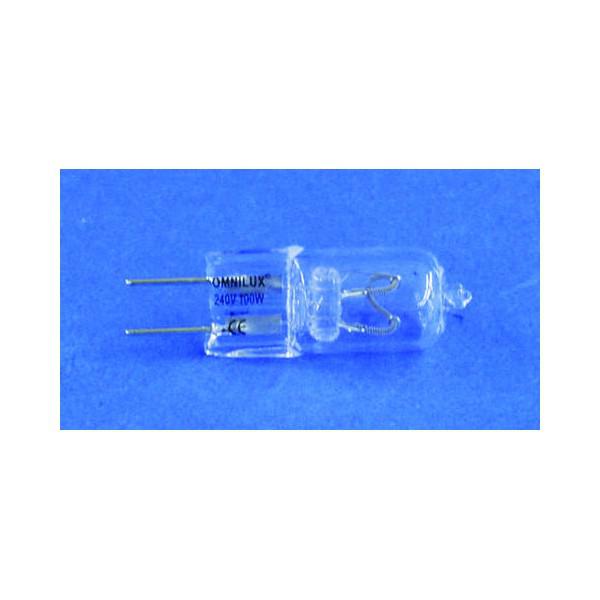 Lampa OMNILUX JCD 240V/100W GX-6.35 1500h 2800K - Lampa OMNILUX JCD 240V/100W GX-6.35 1500h 2800K
