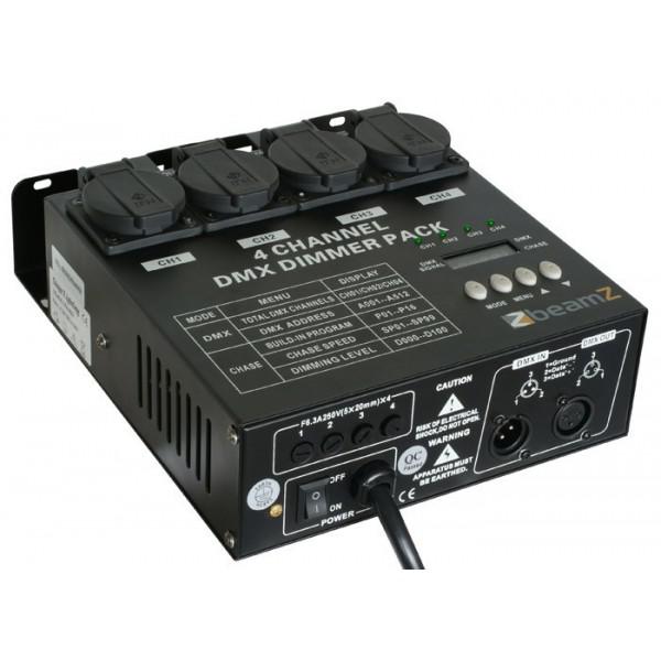 Dimmerpack cu 4-canale DMX512