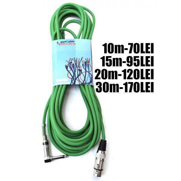 Cablu JACK - XLR (mama) - 10m - Made in ITALY