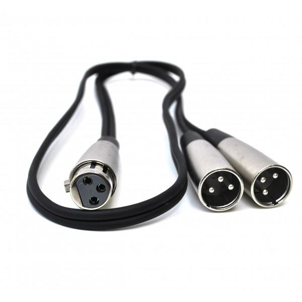Cablu adaptor Y - XLR