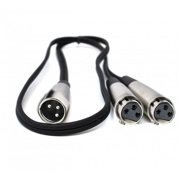 Cablu adaptor Y - XLR