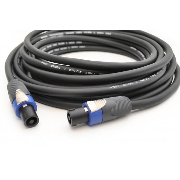 Cablu boxe speakon 2x4mm - 10m - Cablu boxe speakon 2x4mm - 10m