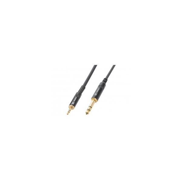 Cablu 3.5mm stereo Jack / 6.3mm stereo Jack