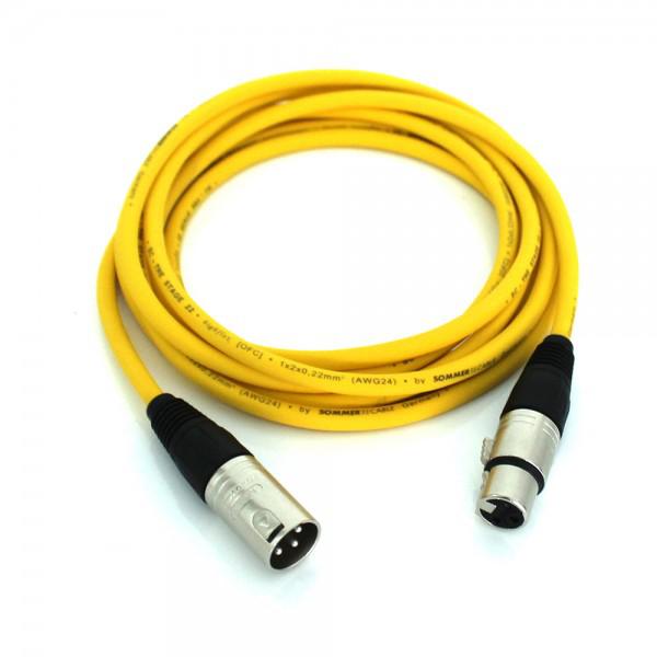 Cablu XLR-XLR 3m Sommer Cable Neutrik - Cablu XLR-XLR 3m Sommer Cable Neutrik