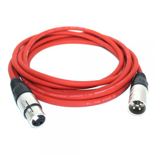 Cablu XLR-XLR 15m Sommer Cable Neutrik