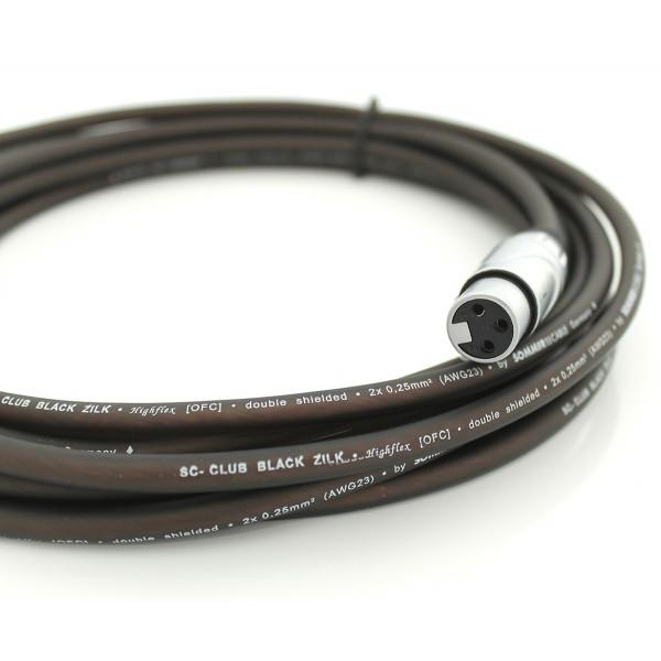 Cablu XLR-XLR 10m - SC-Club black ZILK SommerCable - Cablu XLR-XLR 10m - SC-Club black ZILK SommerCable