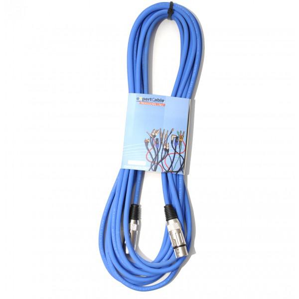 CABLU XLR -XLR ALBASTRU EXPERTCABLE 5M