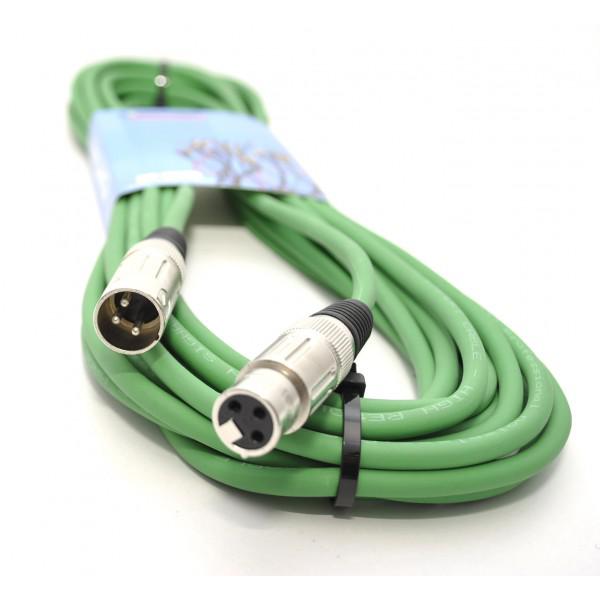 Cablu XLR -XLR Verde eXpertCable 10M - Cablu XLR -XLR Verde eXpertCable 10M