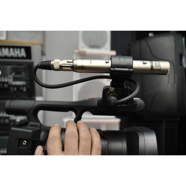 Cablu XLR(tata) - XLR(mama) - 42cm - Cablu XLR(tata) - XLR(mama) - 42cm