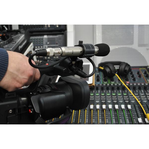 Cablu XLR(tata) - XLR(mama) - 42cm - Cablu XLR(tata) - XLR(mama) - 42cm