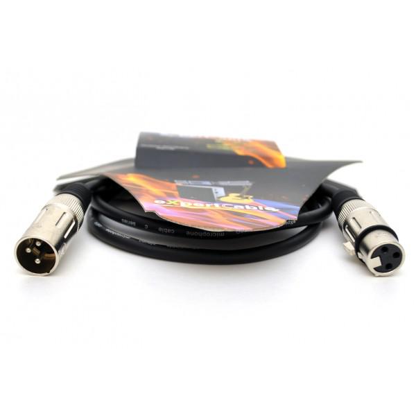 Cablu microfon XLR-XLR - 1m - Cablu microfon XLR-XLR - 1m