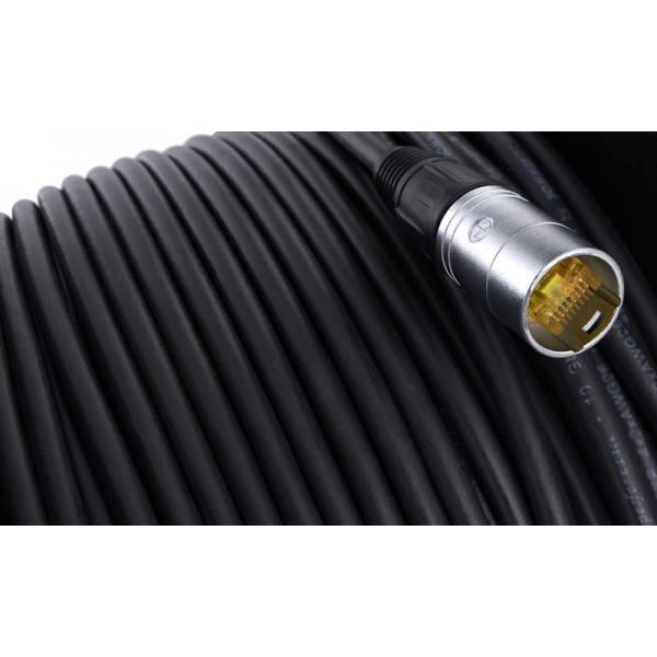 Rola cablu CAT7 PUR Black 100m - Rola cablu CAT7 PUR Black 100m