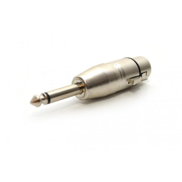 Adaptor XLR(mama)-Jack(tata 6,3mm) - Adaptor XLR(mama)-Jack(tata 6,3mm)