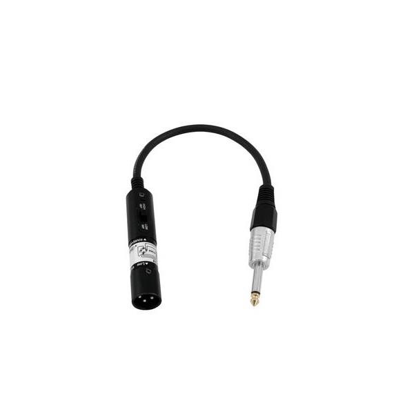 Adaptor Jack(6,3mm)-XLR(tata) - Adaptor Jack(6,3mm)-XLR(tata)