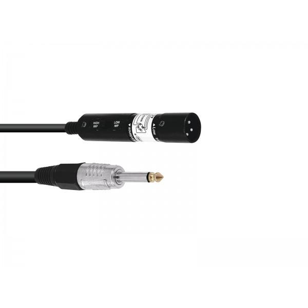 Adaptor Jack(6,3mm)-XLR(tata) - Adaptor Jack(6,3mm)-XLR(tata)