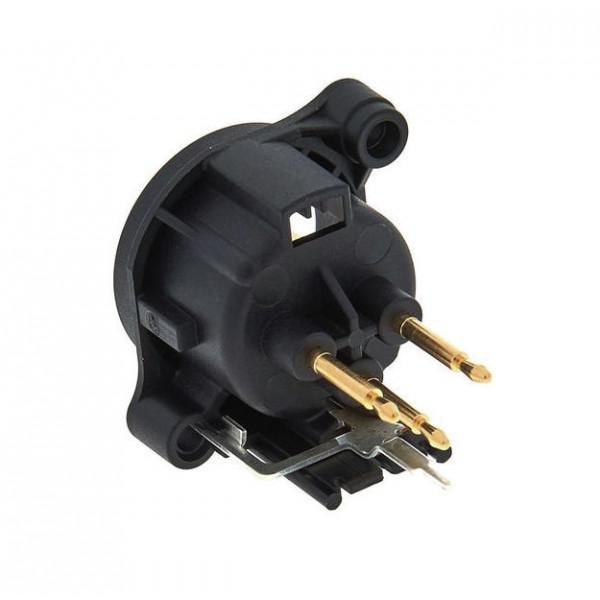 Neutrik NC3 MAV, mufa tata de panou - Neutrik NC3 MAV, mufa tata de panou