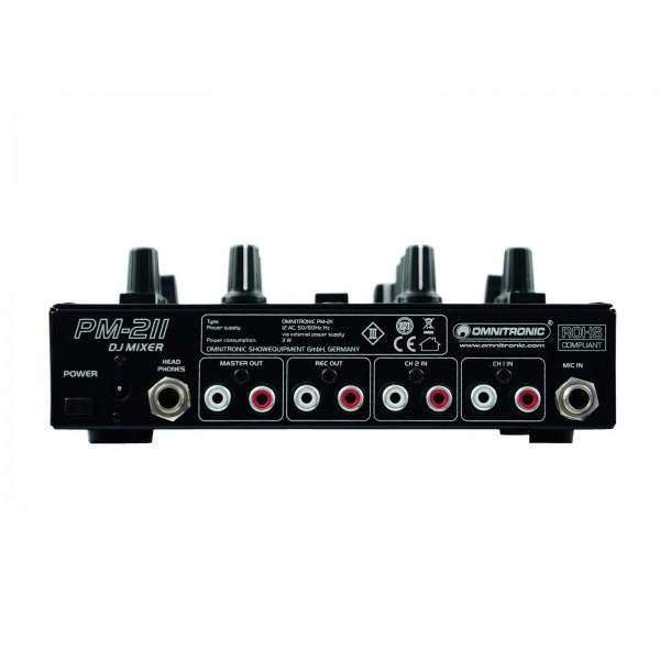 Mixer Dj Omnitronic PM-211 - Mixer Dj Omnitronic PM-211