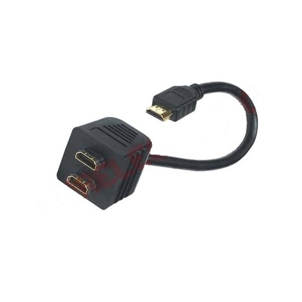 Adaptor HDMI Tata - HDMI Mama Dublu