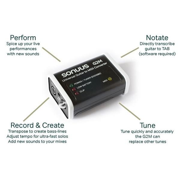 G2M Sonuus Convertor chitara-midi - G2M Sonuus Convertor chitara-midi