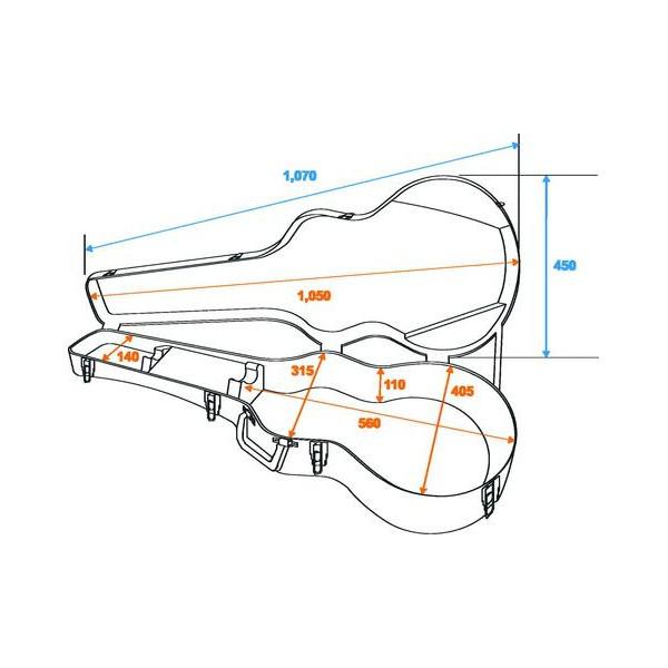 Dimavery Case ABS Western - Dimavery Case ABS Western