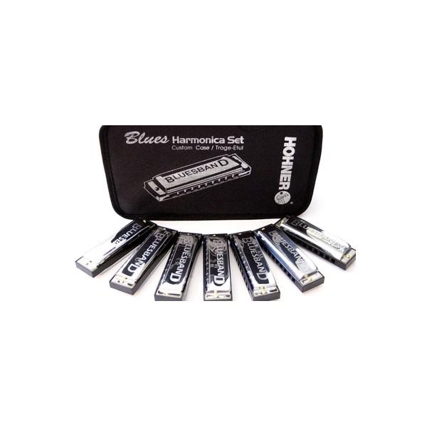 MUZICUTE HOHNER BLUES HARMONICA SET - MUZICUTE HOHNER BLUES HARMONICA SET