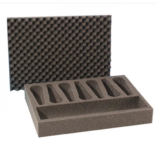 Foam Adam Hall - Burete pentru case de 7 microfoane