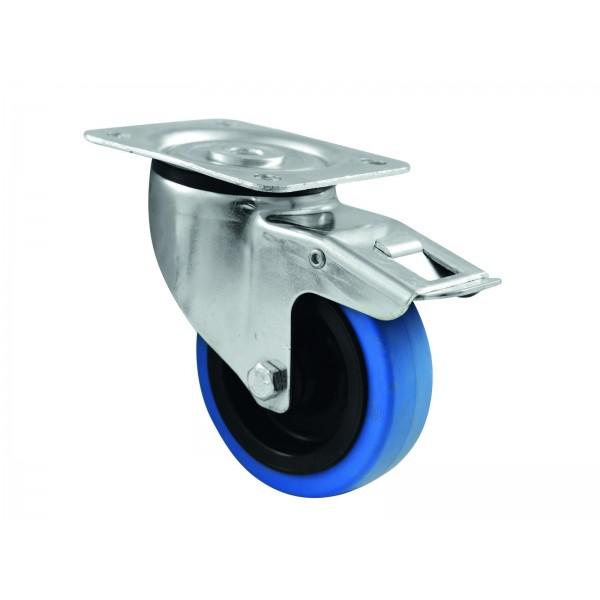 Rola Pivotanta 100 mm-cu franare