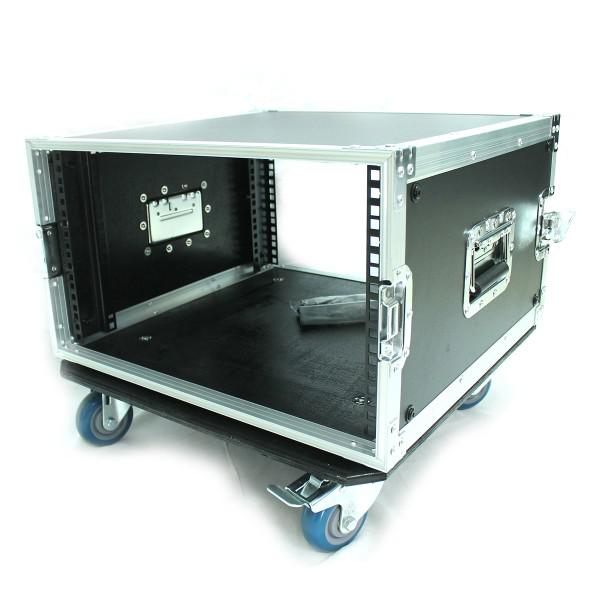 Rack 8U cu roti si capace - Rack 8U cu roti si capace