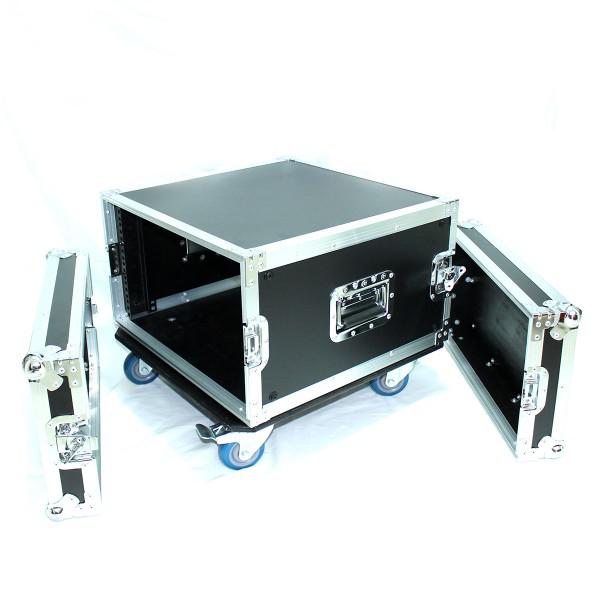 Rack 6U cu roti si capace - Rack 6U cu roti si capace