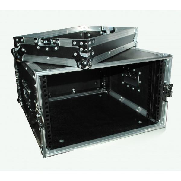 Rack profesional amplificatoare 6U DELUXE