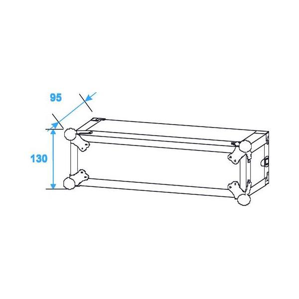 Rack Amplificator 2U PR1 47cm - Rack Amplificator 2U PR1 47cm
