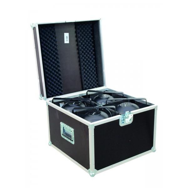 Transport case pentru 4 x PAR-64 Spot scurt - Transport case pentru 4 x PAR-64 Spot scurt
