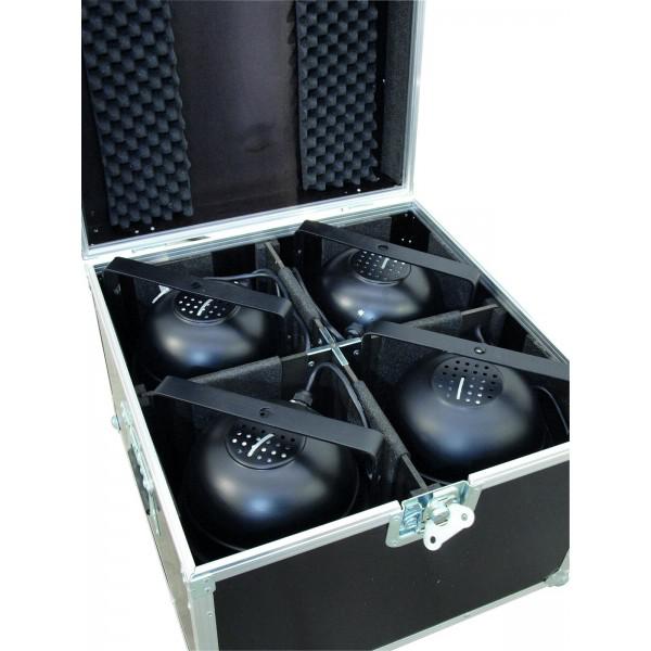 Transport case pentru 4 x PAR-64 Spot scurt - Transport case pentru 4 x PAR-64 Spot scurt