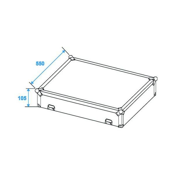 Mixer case Pro MCB-19 16U - Mixer case Pro MCB-19 16U