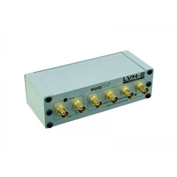 EUROLITE LVH-2 S-video distribution amp - EUROLITE LVH-2 S-video distribution amp