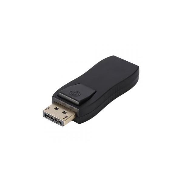 AdaptorBasic| HDMI mama/ DisplayPort tata drept, negru - AdaptorBasic| HDMI mama/ DisplayPort tata drept, negru