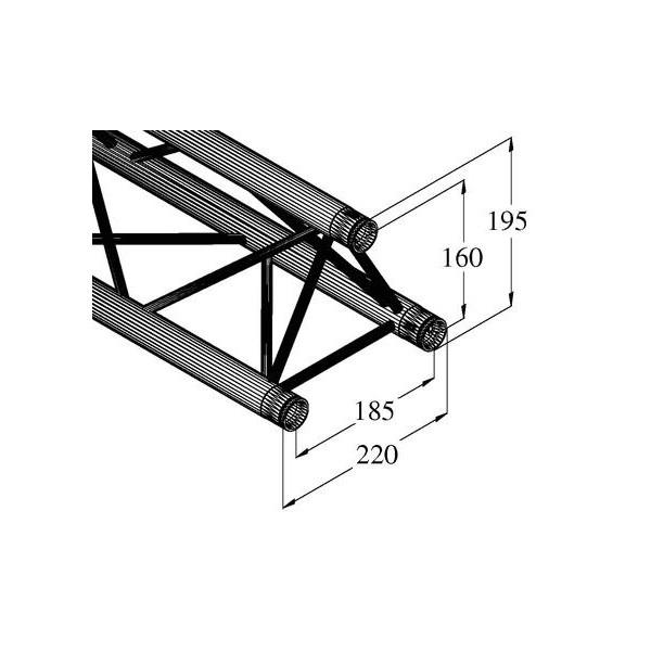Alutruss DECOLOCK DQ3-2500 - Alutruss DECOLOCK DQ3-2500