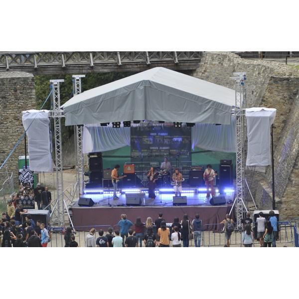 Scena Spectacole cu acoperis in 2 ape 8.5MX6M - Scena Spectacole cu acoperis in 2 ape 8.5MX6M