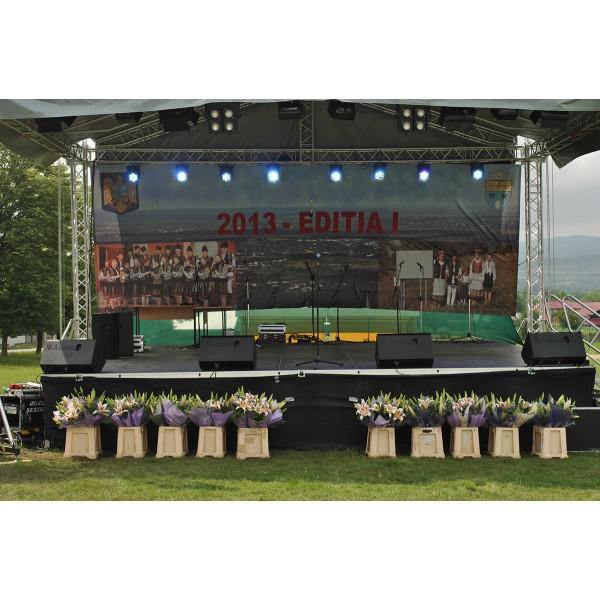 Scena Spectacole cu acoperis in 2 ape 8.5MX6M - Scena Spectacole cu acoperis in 2 ape 8.5MX6M
