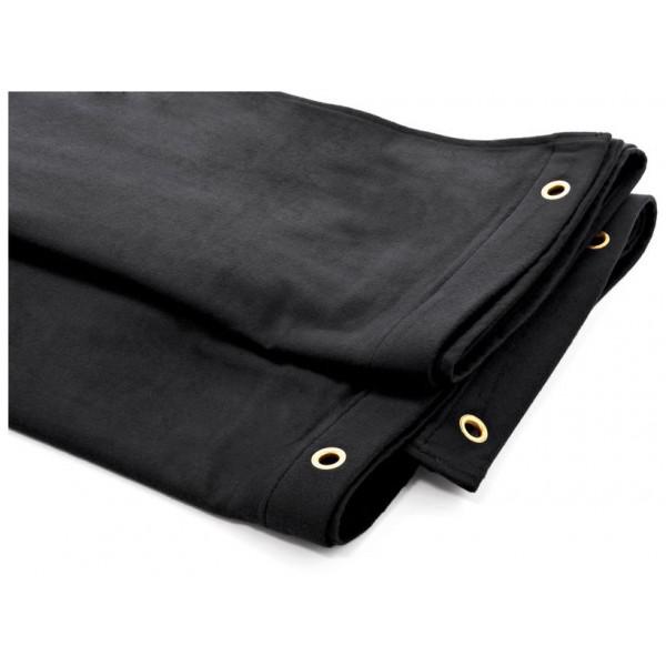 Stage Curtain 9 x 6m - Negru - Stage Curtain 9 x 6m - Negru