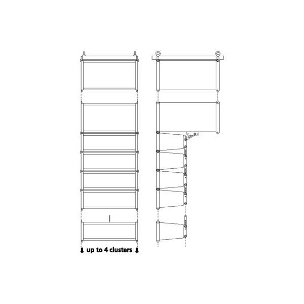 Mini Line Array Stage Line L-RAY/1000/WS - Mini Line Array Stage Line L-RAY/1000/WS