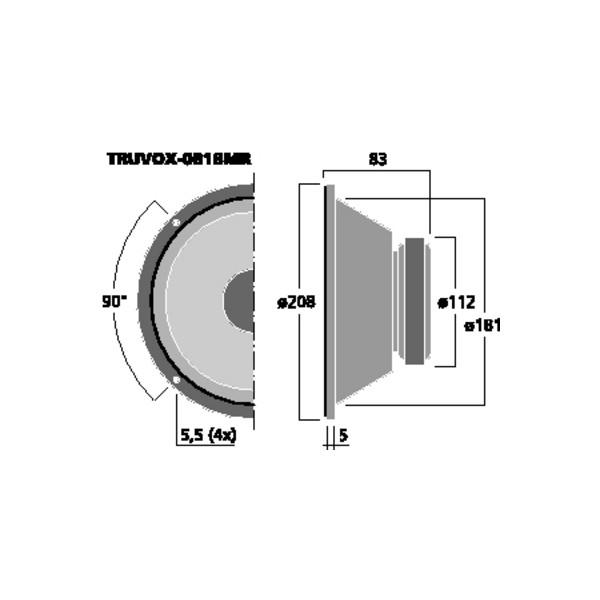 Difuzor CELESTION TF-0818MR - Difuzor CELESTION TF-0818MR