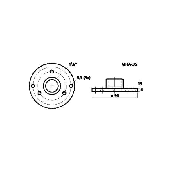 Flansa Driver MHA-35 - Flansa Driver MHA-35