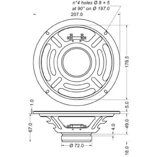 Jensen Mod 8/20  16Ohm - Jensen Mod 8/20  16Ohm