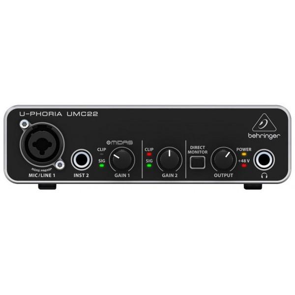 Behringer U-Phoria UMC22 - Behringer U-Phoria UMC22