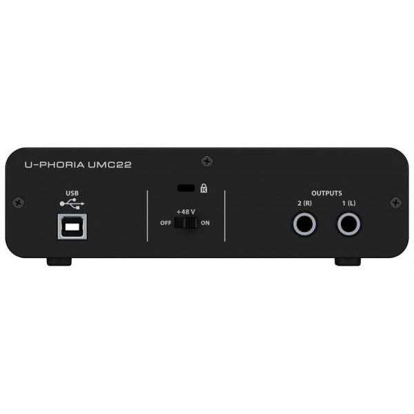 Behringer U-Phoria UMC22 - Behringer U-Phoria UMC22