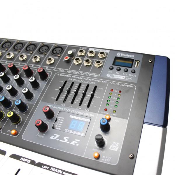MIXER AMPLIFICAT-DSE MIX60USB  - 