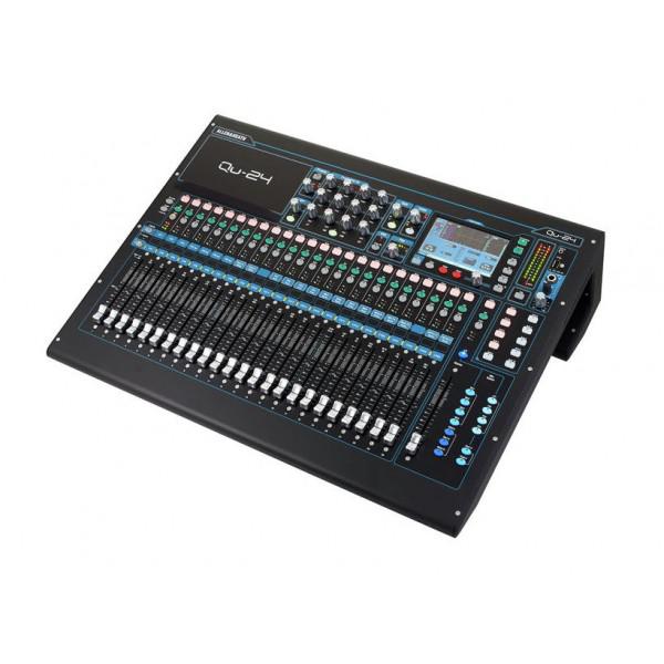Mixer Digital Allen & Heath Qu-24 Chrome Edition - Mixer Digital Allen & Heath Qu-24 Chrome Edition