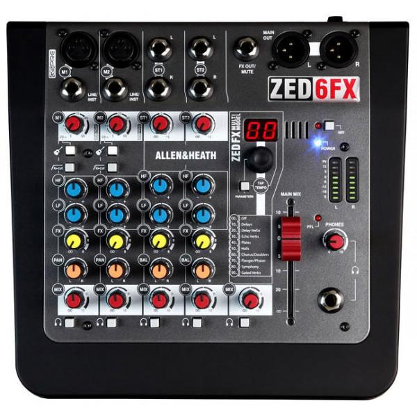Allen & Heath ZED-6 FX - Allen & Heath ZED-6 FX