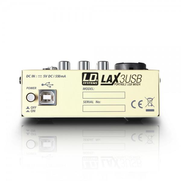 Mixer LD-SYSTEMS LAX 3 USB - Mixer LD-SYSTEMS LAX 3 USB